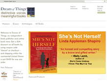 Tablet Screenshot of dreamofthings.com